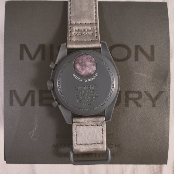 💜NWT💜 Swatch X Omega Moonswatch Mission To Mercury Watch - Picture 2 of 5